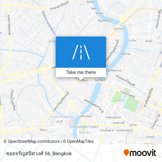 ซอยจรัญสนิทวงศ์ 56 map