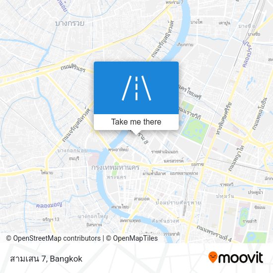 สามเสน 7 map