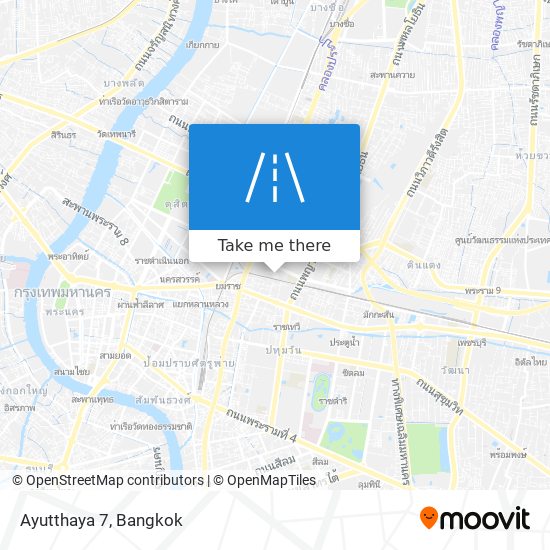 Ayutthaya 7 map