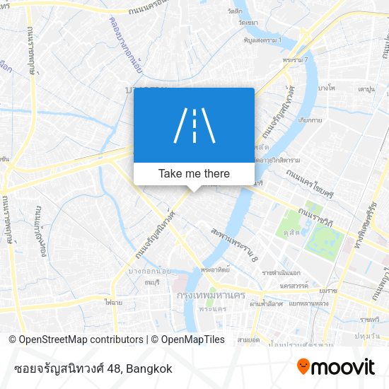 ซอยจรัญสนิทวงศ์ 48 map