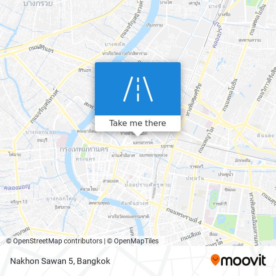 Nakhon Sawan 5 map