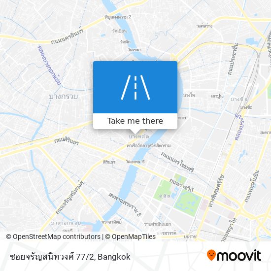 ซอยจรัญสนิทวงศ์ 77/2 map