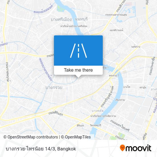 บางกรวย-ไทรน้อย 14/3 map
