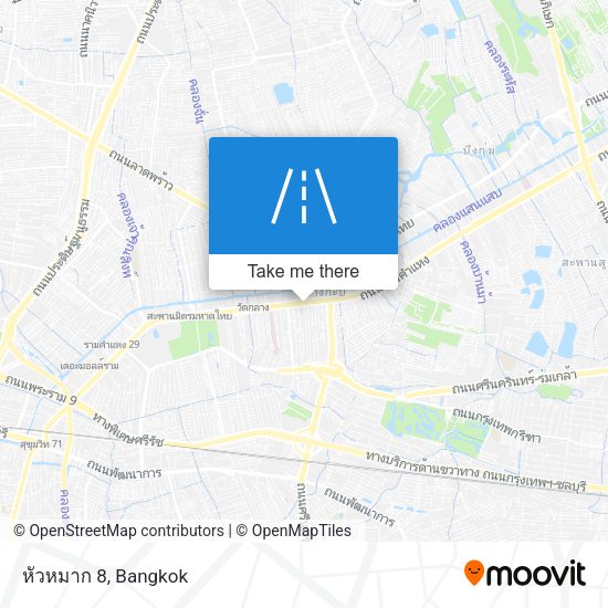 หัวหมาก 8 map