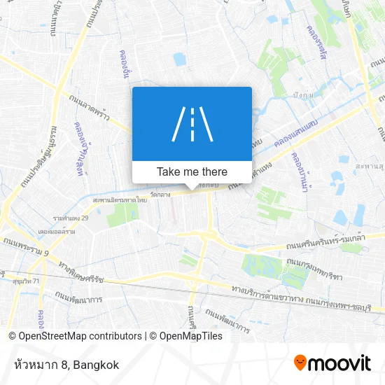 หัวหมาก 8 map