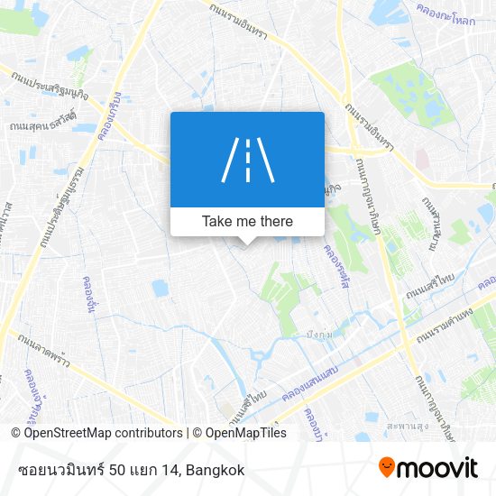 ซอยนวมินทร์ 50 แยก 14 map