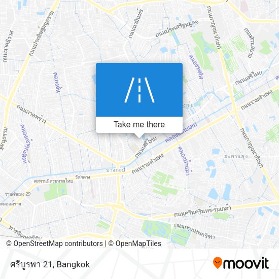 ศรีบูรพา 21 map