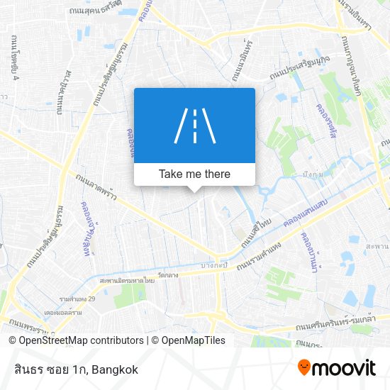 สินธร ซอย 1ก map