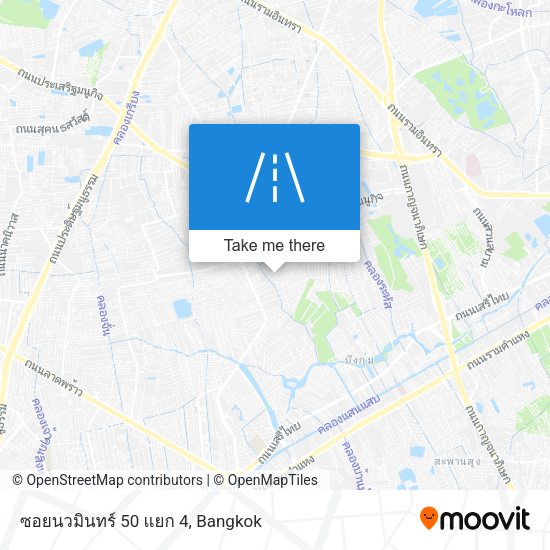 ซอยนวมินทร์ 50 แยก 4 map