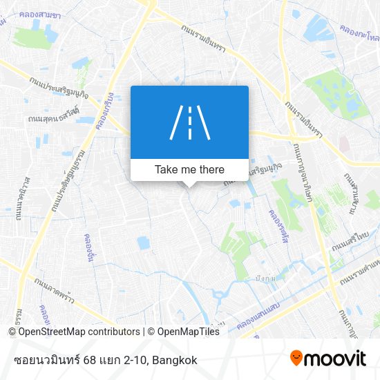 ซอยนวมินทร์ 68 แยก 2-10 map