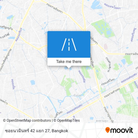 ซอยนวมินทร์ 42 แยก 27 map