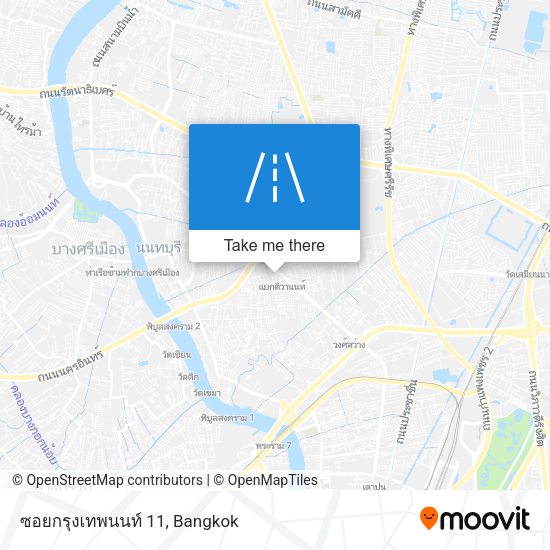 ซอยกรุงเทพนนท์ 11 map