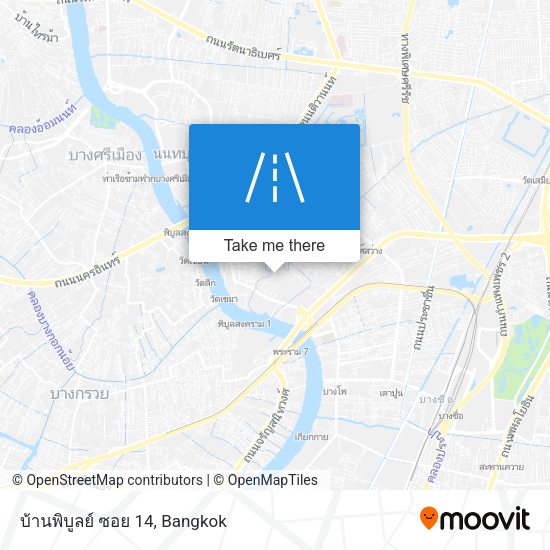 บ้านพิบูลย์ ซอย 14 map