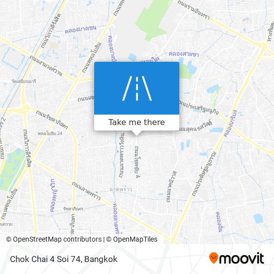 Chok Chai 4 Soi 74 map