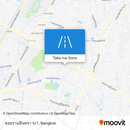 ซอยรามอินทรา 6/1 map