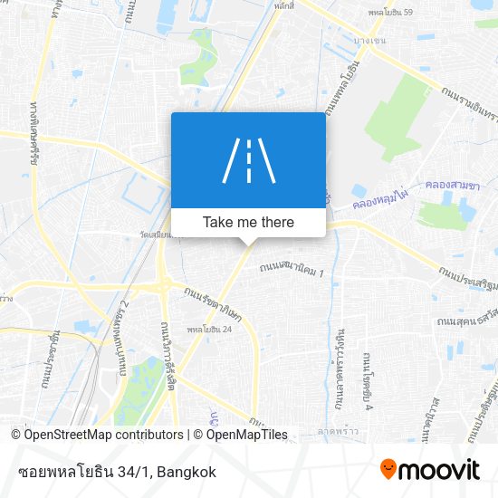 ซอยพหลโยธิน 34/1 map