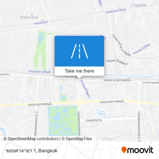 ซอยศาลายา 1 map
