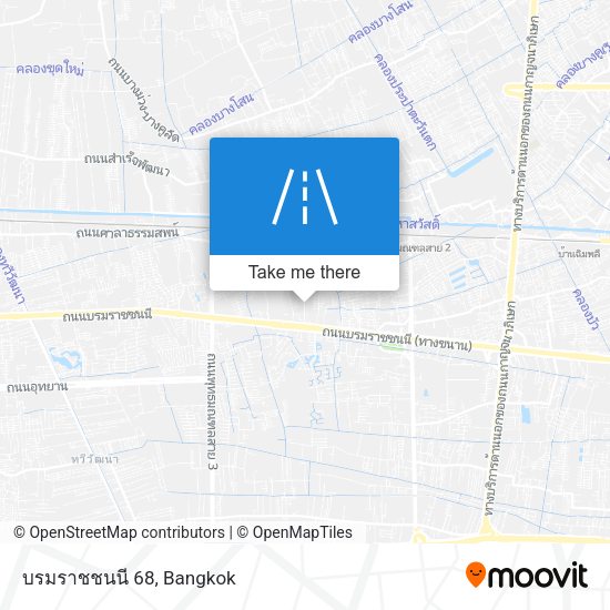 บรมราชชนนี 68 map