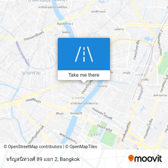 จรัญสนิทวงศ์ 89 แยก 2 map