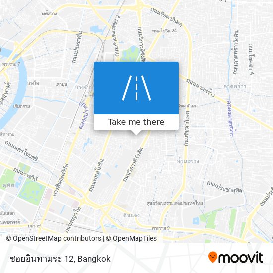 ซอยอินทามระ 12 map