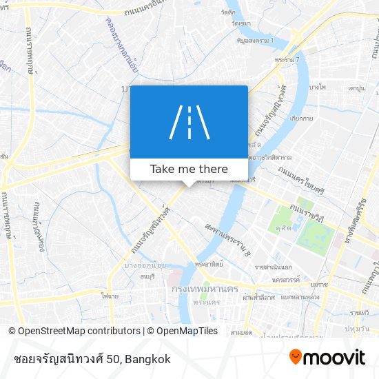 ซอยจรัญสนิทวงศ์ 50 map