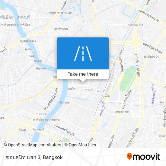 ซอยสนิท แยก 3 map