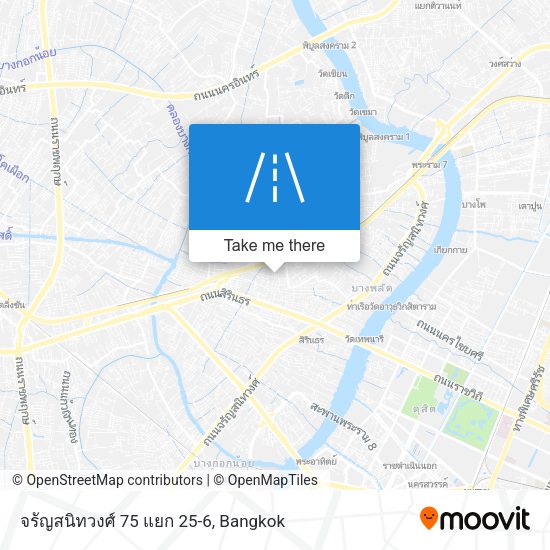 จรัญสนิทวงศ์ 75 แยก 25-6 map