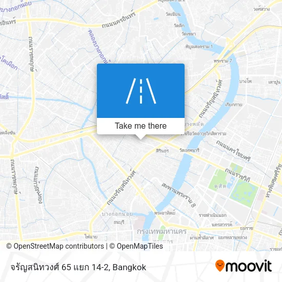 จรัญสนิทวงศ์ 65 แยก 14-2 map