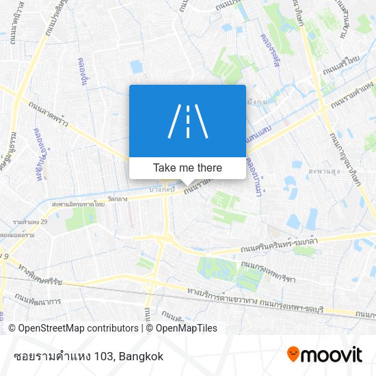 ซอยรามคำแหง 103 map
