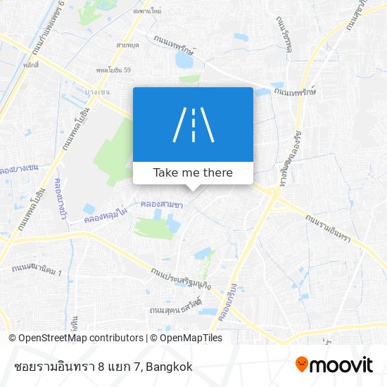 ซอยรามอินทรา 8 แยก 7 map