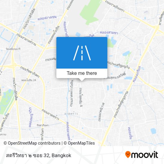 สตรีวิทยา ๒ ซอย 32 map