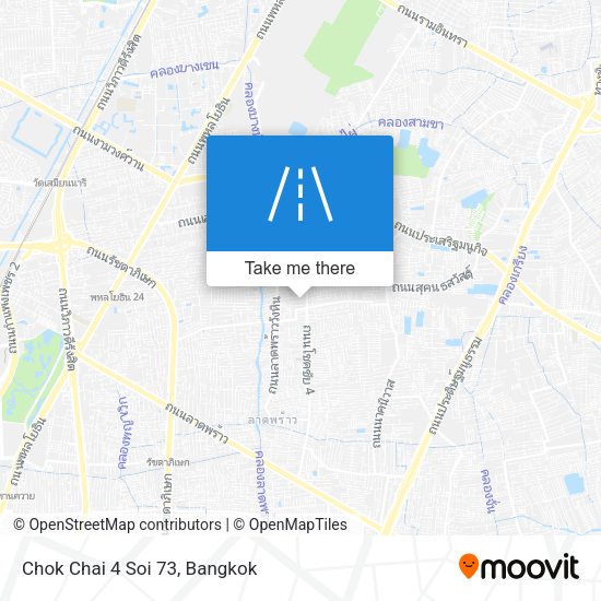 Chok Chai 4 Soi 73 map