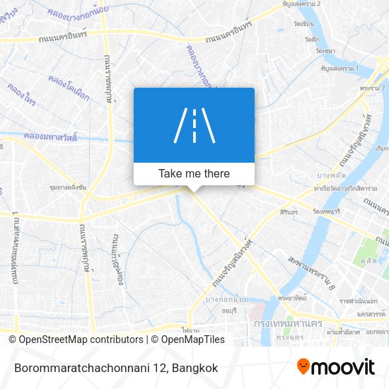 Borommaratchachonnani 12 map