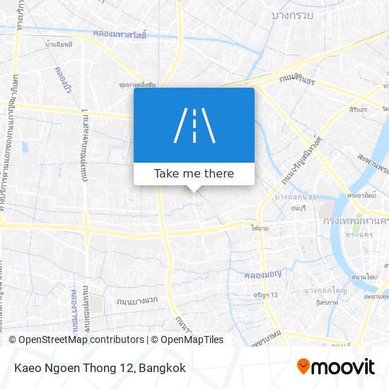Kaeo Ngoen Thong 12 map