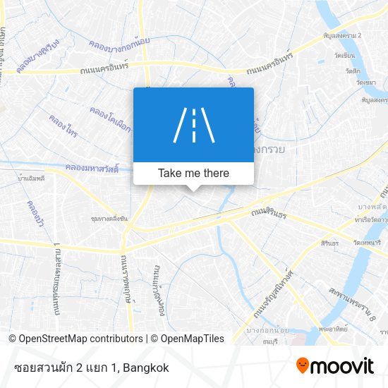 ซอยสวนผัก 2 แยก 1 map