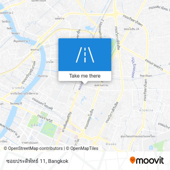 ซอยประดิพัทธ์ 11 map