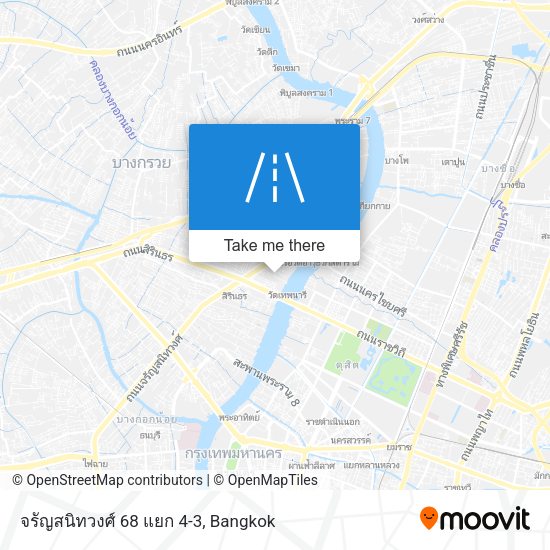 จรัญสนิทวงศ์ 68 แยก 4-3 map