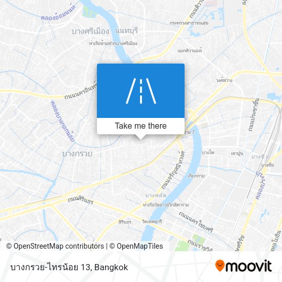 บางกรวย-ไทรน้อย 13 map