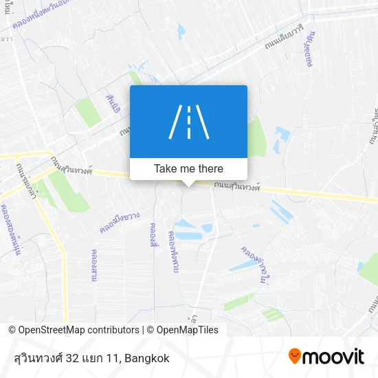 สุวินทวงศ์ 32 แยก 11 map