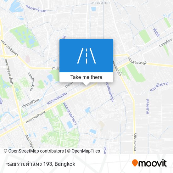 ซอยรามคำแหง 193 map