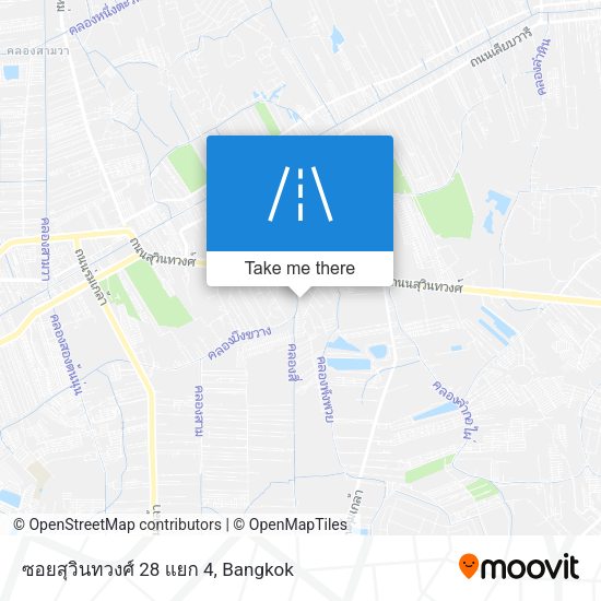 ซอยสุวินทวงศ์ 28 แยก 4 map