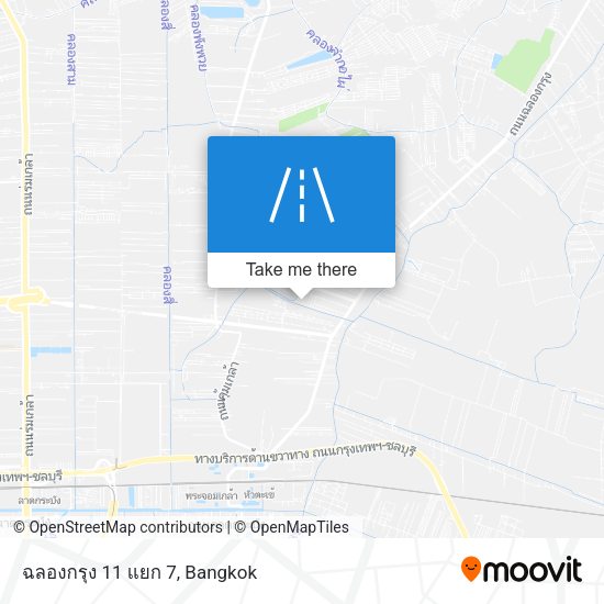 ฉลองกรุง 11 แยก 7 map