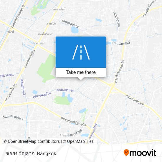 ซอยขวัญลาก map