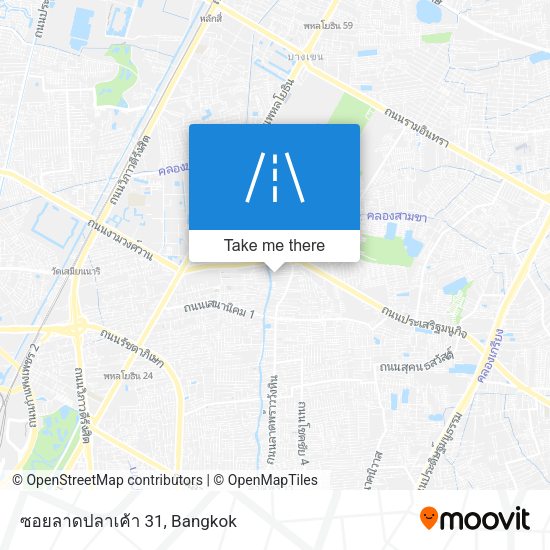 ซอยลาดปลาเค้า 31 map