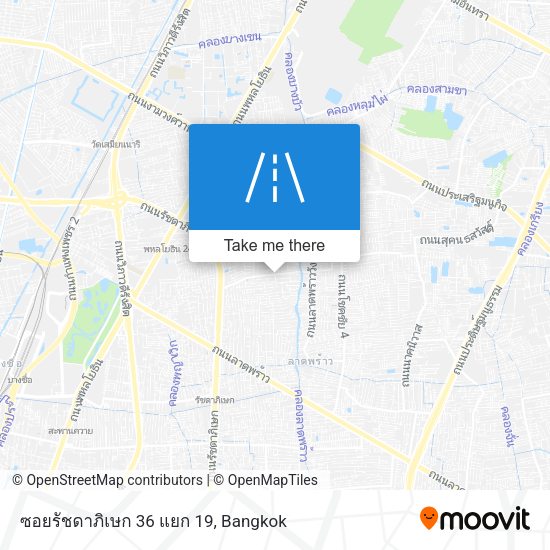 ซอยรัชดาภิเษก 36 แยก 19 map