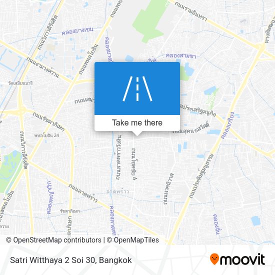 Satri Witthaya 2 Soi 30 map