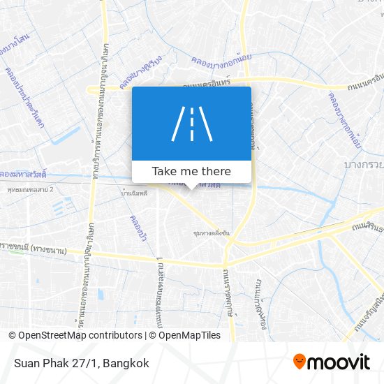 Suan Phak 27/1 map