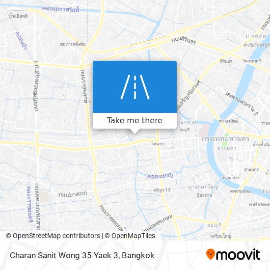 Charan Sanit Wong 35 Yaek 3 map