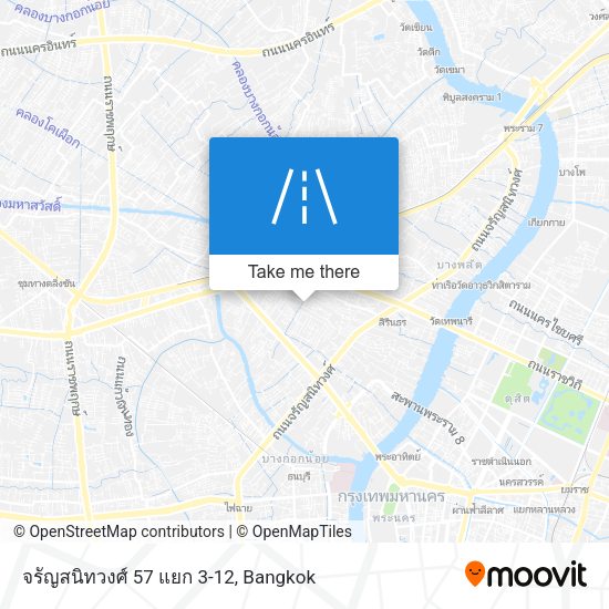 จรัญสนิทวงศ์ 57 แยก 3-12 map