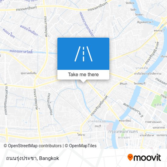 ถนนรุ่งประชา map